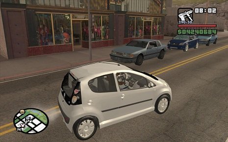 Citroen C1 Citroen C1 para GTA