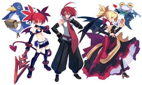 Personagens de Disgaea Hour Of Darkness PS2