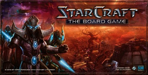 Capa do Starcraft de Tabuleiro Starcraft de Tabuleiro - Capa