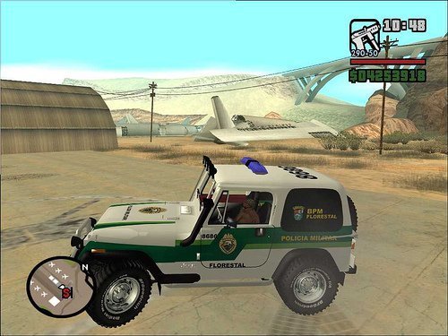 Toyota da Polícia Florestal
