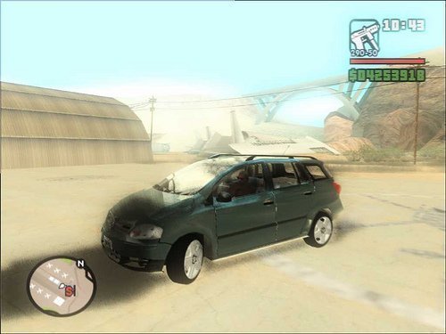 Space Fox para GTA San Andreas Space Fox