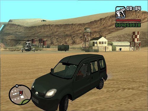 Renault Kangoo 2007 para GTA San Andreas Renault Kangoo 2007