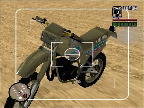 Yamaha DT180 para GTA San Andreas Yamaha DT180