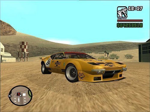 Tomaso Pantera para GTA San Andreas Tomaso Pantera