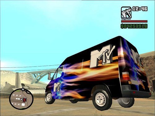 Sprinter da MTV para GTA San Andreas Sprinter da MTV