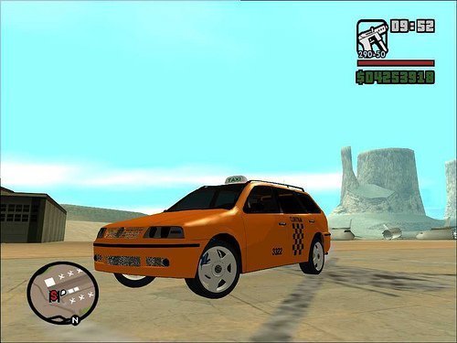 Parati Táxi de Curitiba para GTA San Andreas Parati Táxi de Curitiba