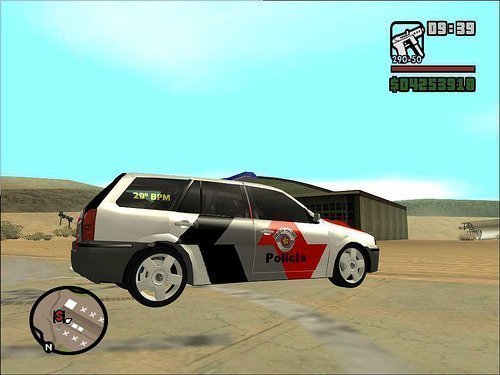 Parati da PM de SP para GTA San Andreas Parati da PM de SP