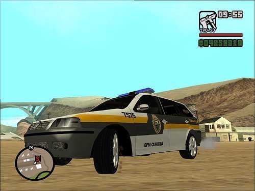 Parati PM Paraná para GTA San Andreas Parati PM Paraná