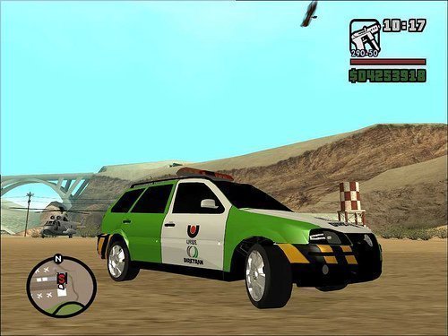 Parati G4 Diretran para GTA San Andreas Parati G4 Diretran