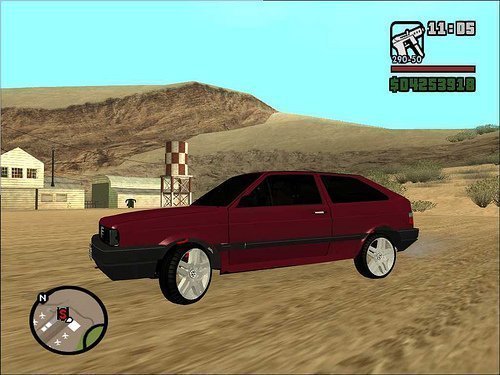 Gol GL 88 para GTA San Andreas Gol GL 88