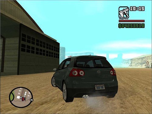 Golf GTI para GTA San Andreas Golf GTI