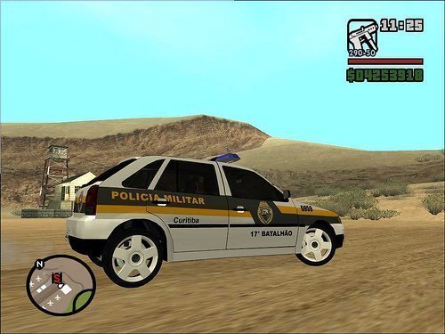 Gol G4 PM Paraná para GTA San Andreas Gol G4 PM Paraná