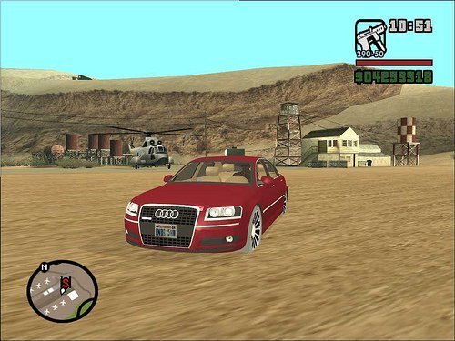 Audi A8 Transporter para GTA San Andreas Audi A8 Transporter