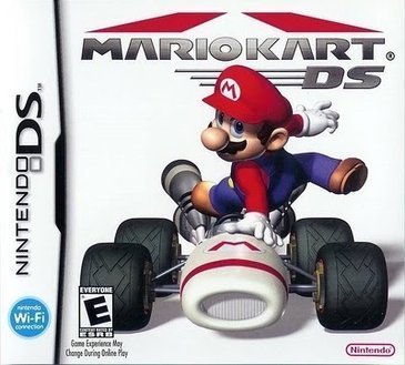 Os 10 melhores jogos para Nintendo DS Capa do jogo Mario Kart DS
