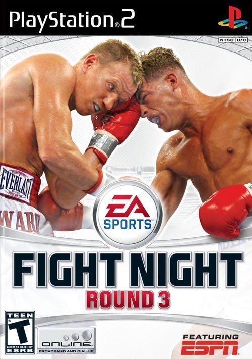 Fight Night Round 3 capa do jogo para Playstation 2