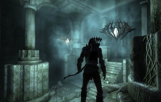 Cenrário de Xbox Elder Scrolls