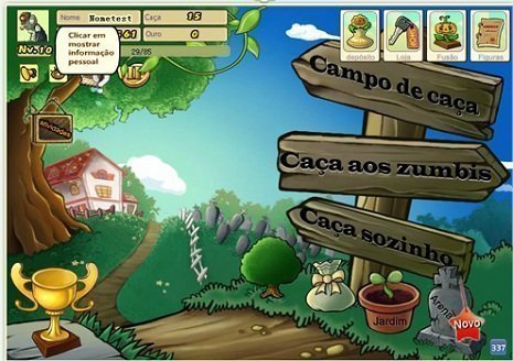 Jogo Plantas loucas