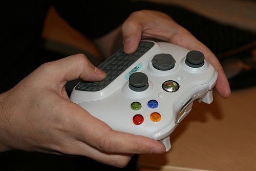 Joystick e teclado juntos