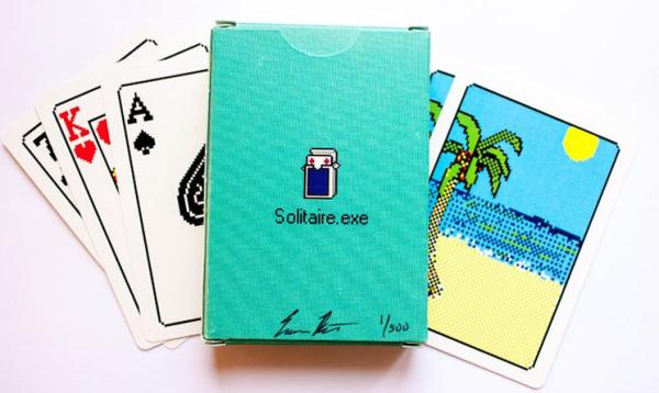 Cartas do jogo Paciência