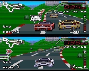 O famoso Top Gear para SNES