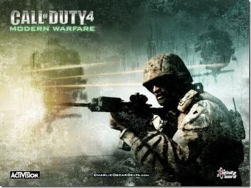 Imagem do game Call of Duty 4 Modern Warfare