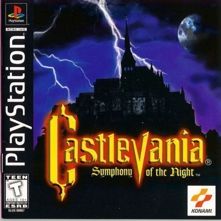 Capa do Castlevania Simphony of the Night PS2