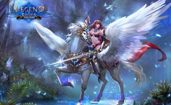 Jogando Legend Online