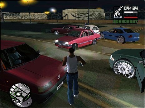 Carros Rebaixados e SOM ALTO - GTA San Andreas 