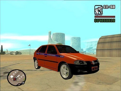 Gol G4 Táxi de Porto Alegre