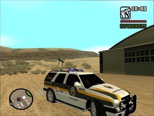 Blazer da Polícia Federal para o GTA San Andreas - Palpite Digital