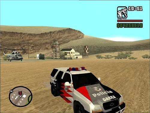 Blazer da Polícia Federal para o GTA San Andreas - Palpite Digital