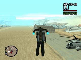 Jetpack no GTA - Jogos Palpite Digital